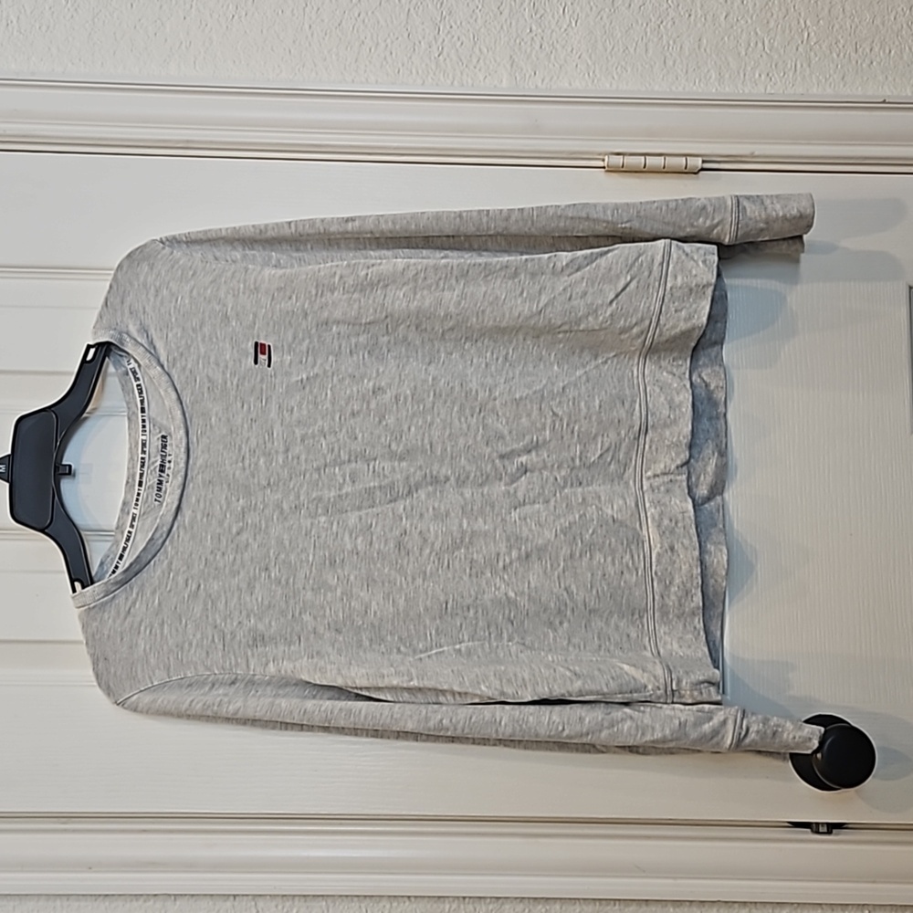 Tommy Hilfiger Sport Cropped Sweater- Large